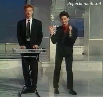 Depeche Mode Just can't get enough jumping